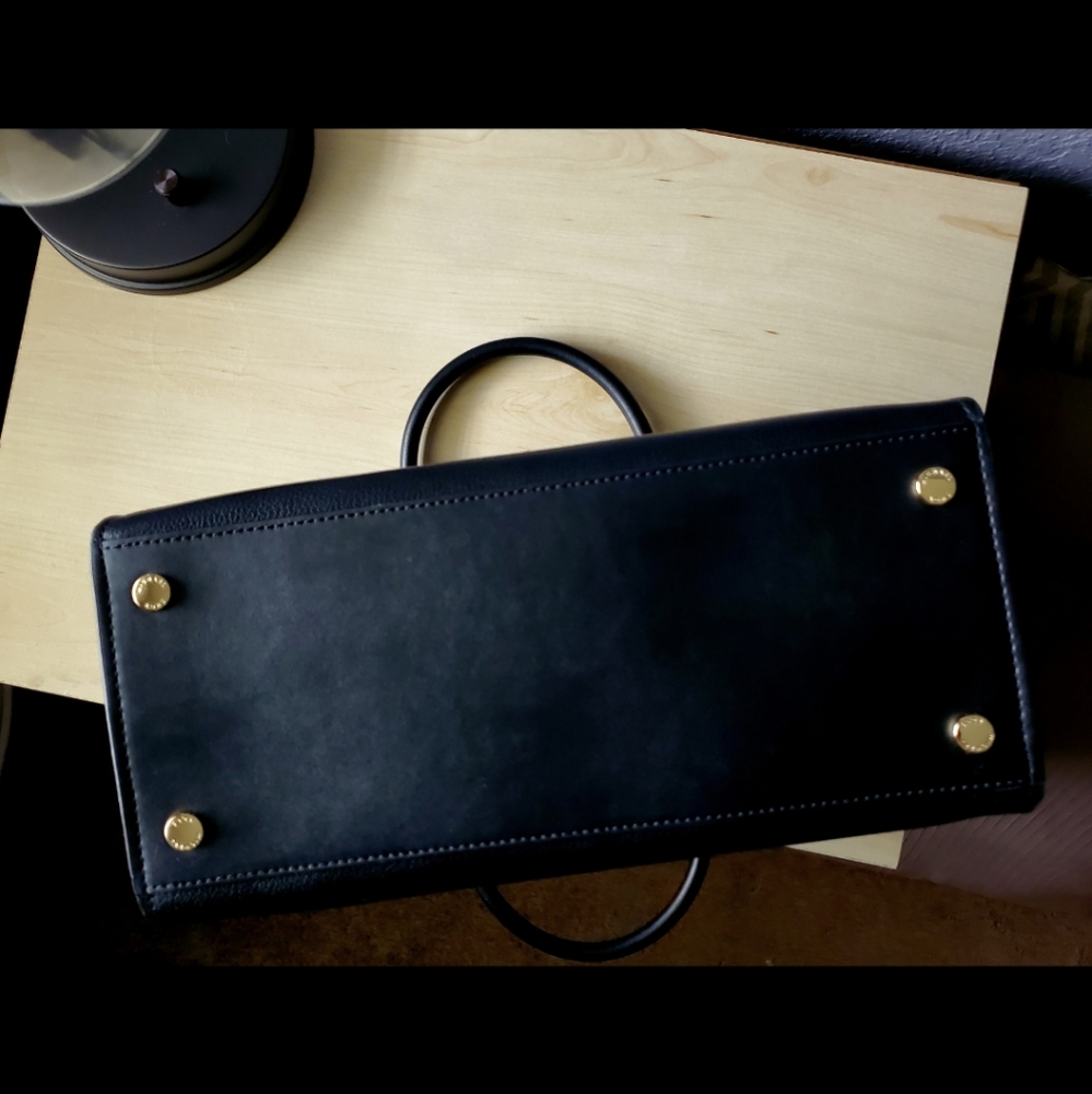 Michael Kors black leather satchel - Picture 4 of 10